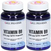 GALL PHARMA Vitamin B9 300 µg GPH Kapseln 2x 2x60 St
