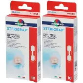 Trusetal Verbandstoffwerk Sterigrap Wundnahtstreifen 8x32 mm Knochenform 2x 2x10 St Pflaster