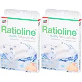 Ratioline aqua Duschpflaster 8x10 cm 2x 2x5 St Pflaster