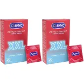 Durex Gefühlsecht XXL Kondome 2x 2x10 St