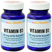GALL PHARMA Vitamin B3 15 mg GPH Kapseln 2x 2x60 St