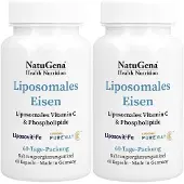 NatuGena GmbH Liposomales Eisen+Vitamin C vegan Kapseln 2x 2x60 St