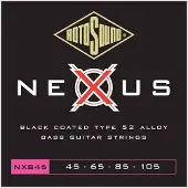 Rotosound NEXUS NXB45 schwarz beschichtete E-Basssaiten 45-105