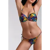 Marlies Dekkers Acapulco Petunia Purple Push Up Bikini Top Größe: 70E | Bikinis Outlet | Damen | Violett