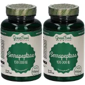 GreenFood Nutrition Serrapeptase 120000Iu 60cps x2 2x60 St Kapseln