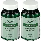 Green Line Weizengras 400 mg Bio Kapseln 2x 2x60 St
