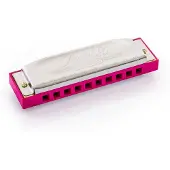 Hohner Progressive Special 20 Mundharmonika C Pink