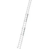 Proregal Sprossen-Schiebeleiter 3-Teilig Ohne Traverse 3 x 10 Sprossen