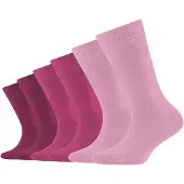 Camano Socken "ca-soft" 6 Paar, mit Komfortbund und gepolsterten Zehen-/Fersenbereich