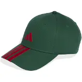 Adidas Baseball Cap PERFORMANCE "3-STREIFEN NEW LOGO", drkgrn, betsca, Baumwolle, Caps Baseball Cap
