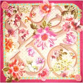 GUESS Foulard Damen Blumen