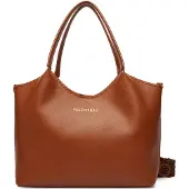 Valentino für Damen. VBS9W901 Braune Shopper-Tasche (OSFA), Lässig, Polyurethan