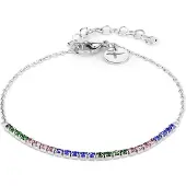 Tamaris Playful steel bracelet with Sparkle Up crystals TJ-0535-B-21