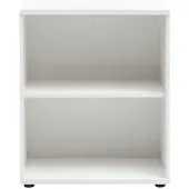 Proregal Aktenregal Tiger Small HxBxT 77 x 65 x 34 cm 2 Fächern Weiß