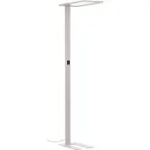 PRIOS LED-Bürostehleuchte Taronis, weiß, 195 cm, dimmbar