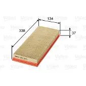 Valeo Luftfilter 585375 für Opel Peugeot Talbot Volvo Kadett C Ascona B Rekord E