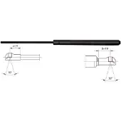 METZGER 2110553 Gasfeder Heckklappendämpfer für NISSAN Qashqai / Qashqai +2 I (J10, NJ10) 518mm