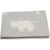 David Fussenegger Babydecke David Fussenegger Lena Rhino Grau-100 x 150 cm