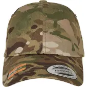 Flexfit Snapback Cap "Accessoires Low Profile Cotton Twill Multicam"