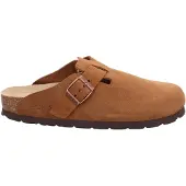 Rohde Clog "Alba" Leder Mules, Hausschuh mit leichter Laufsohle in Weite G (weit)