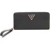 GUESS SWBG7459146 LAUREL II SLG LARGE ZIP AROUND Woman Portmonnaies black