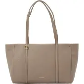 Calvin Klein Handtasche Emblem Hw Pebble Tote LV04F3424G Beige