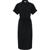 Vila Hula Shirt Kurzarm Midi-kleid