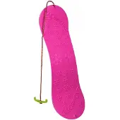 Marmat Plastik-Snowboard für Kinder - Pink