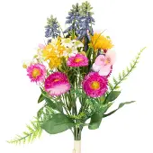 Viana Kunstblumenstrauß Dekoration Frühling für Wohnraum und Büro