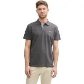 Tom Tailor Poloshirt mit Knopfleiste und Logo