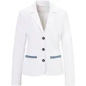 Goldner Kurzjacke "Blazer" ungefüttert mit Belegverarbeitung an Innenseite