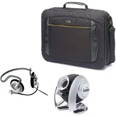 Case Logic Attache, Webcam and Headset. 15.4"