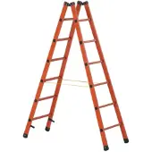 Zarges Vollkunststoff-Sprossen-Stehleiter EFA B 2x6 Sprossen