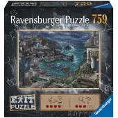 Ravensburger Das Fischerdorf 17365 - 759 Teilen, 700x500x70 mm für Kinder ab 12 Jahre
