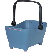 Basil Buddy KF, Vorderseite, Fahrradkorb, Kunststoff, Blau, 32 l, 5 kg