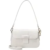 Lacoste Umhängetasche Flap Crossover Bag Farine weiß