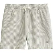 Gant Badehose Striped Seersucker Herren Dry Herb Green-S