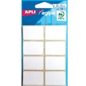 Agipa Vielzweck-Etiketten, 24 x 35 mm, weiß