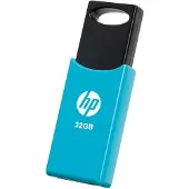 HP v212w, 32 GB, USB Typ-A, 2.0, 14 MB/s, Dia, Schwarz, Blau