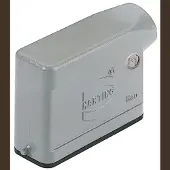 Harting Han 16A Tüllengehäuse niedrig, 1xM20 seitlicher Kabelabgang, für 1 Bügel (am Unterteil) Verschraubung M20