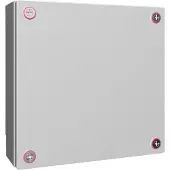 Rittal KX Stahl Anschlussdose 400x400x120mm RAL7035 - 1511000