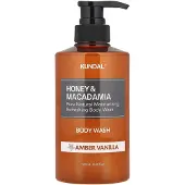 Kundal Honey & Macadamia Pure Body Wash Amber Vanilla 500 ml Gel
