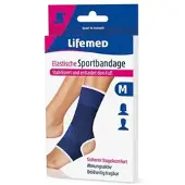 Lifemed Elastische Sportbandage blau "Fußgelenkschutz" XL / 96 Stück