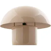 Present Time - Tischleuchte Fat Mushroom - Braun - 29x29x25cm Tischlampe - Nachttischlampe, Wohnzimmer, Schlafzimmer