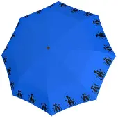 Doppler Taschenschirm in Blau - onesize