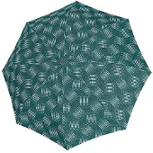 Doppler Regenschirm Fiber Flex Long AC Wave Petrol