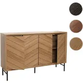 Mendler Sideboard HWC-M50, Schrank Kommode Highboard Anrichte, 94x151x40cm natur