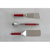 KitchenAid 3pc Indoor Grilling Set – Empire Red