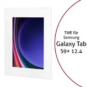 TabLines TWE111W Tablet Wandeinbau für Samsung Tab S9+ 12.4, weiß