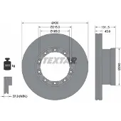 Textar Bremsscheibe 93308700, 1 Stück